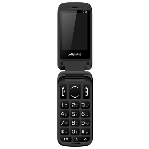 گوشی موبایل تاشو زیبا دوسیم رمخور GLX c98 جی ال ایکس